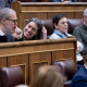 La portavoz de Junts en el Congreso, Miriam Nogueras, y el diputado de Junts Josep Maria Cruset, durante una sesión plenaria en el Congreso | Alberto Ortega / Europa Press