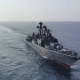 La fragata rusa 'Marshal Shaposhnikov' durante unas maniobras en la bahía de Bengala en febrero de 2026 Europa Press/Contacto/Russian Pacific Fleet