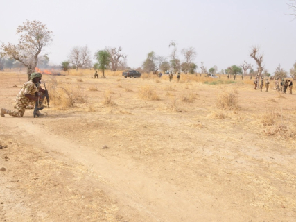 Un soldado en Nigeria XINHUA/WALE SALAU