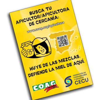 Apicultores y consumidores organizan catas de miel en toda España para denunciar fraudes y exigir precios dignos