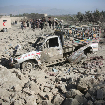 Daños materiales tras un bombardeo de Pakistán contra la provincia de Nangarhar, en el este de Afganistán (archivo) Europa Press/Contacto/Saifurahman Safi