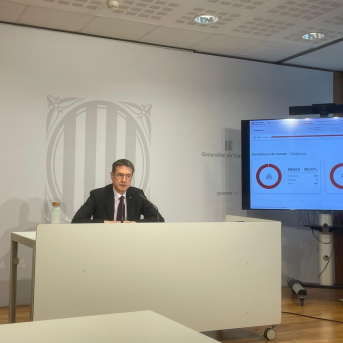 Arrancan las elecciones agrarias en Catalunya con casi todas las mesas ya operativas Arrancan las elecciones agrarias en Catalunya con casi todas las mesas ya operativas