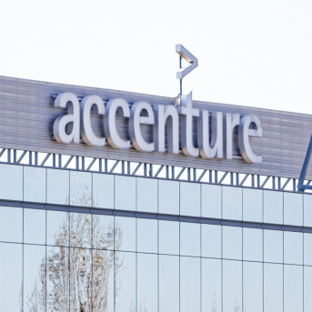 Sede de la empresa Accenture en el Parque Empresarial La Finca de Pozuelo de Alarcón, en Madrid. Ricardo Rubio - Europa Press