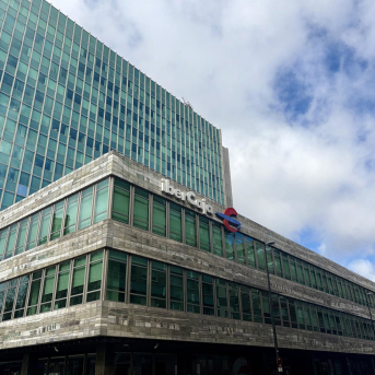 Sede central de Ibercaja en Zaragoza. EUROPA PRESS