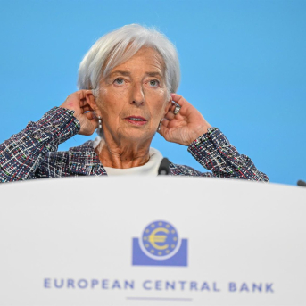 18 July 2024, Hesse, Frankfurt/Main: President of the European Central Bank (ECB) Christine Lagarde attends a press conference at the ECB headquarters. Photo: Arne Dedert/dpa Arne Dedert/dpa 18 July 2024, Hesse, Frankfurt/Main: President of the European Central Bank (ECB) Christine Lagarde attends a press conference at the ECB headquarters. Photo: Arne Dedert/dpa Arne Dedert/dpa