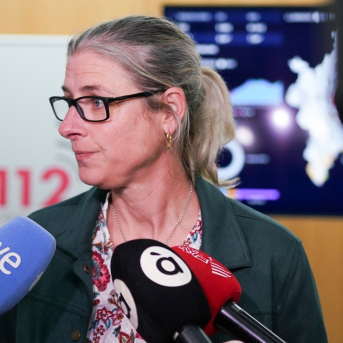 La hasta ahora secretaria autonómica de Emergencias e Interior, Irene Rodríguez, en una imagen de archivo GVA