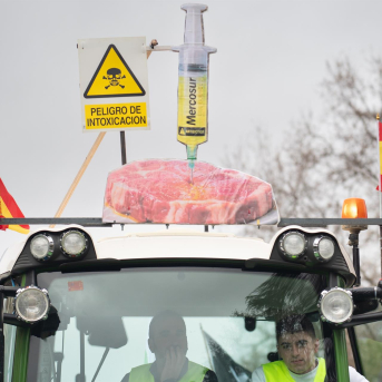 Unión de Uniones exige la dimisión de Von der Leyen tras impulsar la aplicación provisional del pacto UE-Mercosur