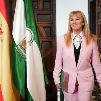 Carolina España, consejera de Economía, Hacienda y Fondos Europeos. Foto: Demócrata.