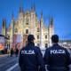 Agentes de la Policía italiana en Milán POLICÍA DE ESTADO DE ITALIA