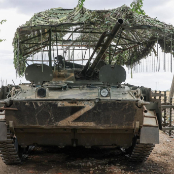 Imagen de archivo de un carro de combate del Ejército de Rusia en Ucrania. Europa Press/Contacto/Alexander Polegenko