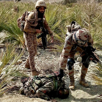 Militares del Ejército de Pakistán en Baluchistán (archivo) Europa Press/Contacto/Hussain Ali Militares del Ejército de Pakistán en Baluchistán (archivo) Europa Press/Contacto/Hussain Ali