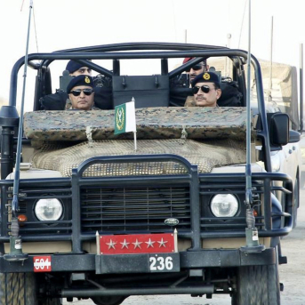 Un vehículo del Ejército paquistaní Europa Press/Contacto/Hussain Ali Un vehículo del Ejército paquistaní Europa Press/Contacto/Hussain Ali