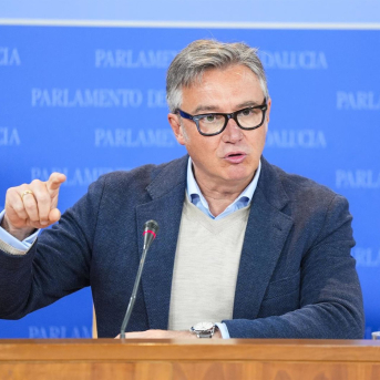 El portavoz del Grupo Parlamentario Vox, Manuel Gavira, en una imagen de archivo Joaquín Corchero - Europa Press