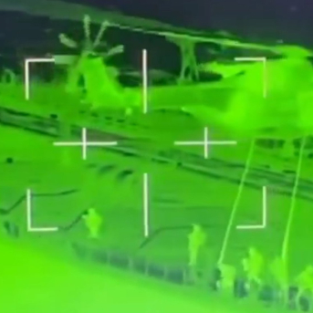 Operación de incautación franco-belga de un barco presuntamente integrante de la "flota fantasma" de Rusia EMMANUEL MACRON / X