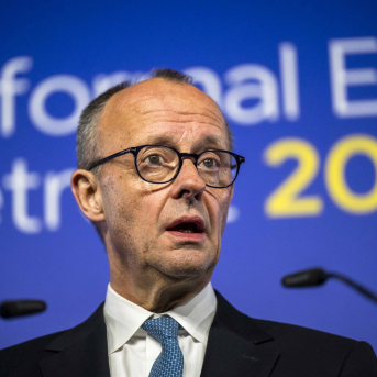 El canciller de Alemania, Friedrich Merz  Europa Press/Contacto/Wiktor Dabkowski