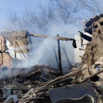 Ataque ruso en Dnipropetrovsk, en Ucrania GOBIERNO DE UCRANIA