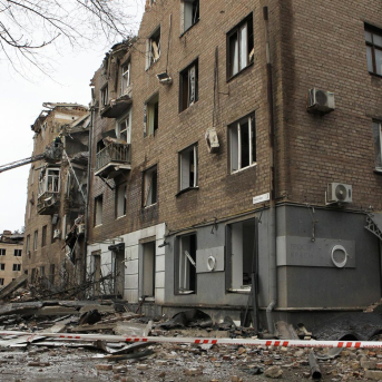 Daños materiales tras un ataque contra Krivói Rog, en la provincia de Dnipropetrovsk, en medio de la invasión de Ucrania desatada por Rusia en febrero de 2022 (archivo) Europa Press/Contacto/Mykola Miakshykov