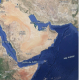 Imagen de satélite de la península arábiga, el Mar Rojo y el estrecho de Ormuz GOOGLE MAPS