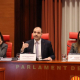 El conseller de Presidencia de la Generalitat, Albert Dalmau, en la comisión de Asuntos Institucionales del Parlament PARLAMENT