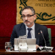 El alcalde de Móstoles, Manuel Bautista, durante un pleno extraordinario en el Ayuntamiento de Móstoles, a 24 de febrero de 2026, en Móstoles, Madrid (España). E A. Pérez Meca - Europa Press