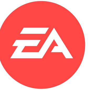 Logotipo de Electronic Arts (EA). EA