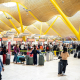 Viajeros en el Aeropuerto Adolfo Suárez Madrid-Barajas. Gabriel Luengas - Europa Press