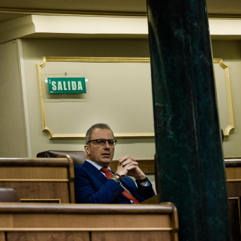 El diputado de Vox Javier Ortega Smith, en una sesión plenaria en el Congreso Carlos Luján - Europa Press El diputado de Vox Javier Ortega Smith, en una sesión plenaria en el Congreso Carlos Luján - Europa Press