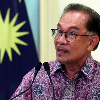 El primer ministro de Malasia, Anwar Ibrahim. Mohd Huzaini Daud/BERNAMA/dpa El primer ministro de Malasia, Anwar Ibrahim. Mohd Huzaini Daud/BERNAMA/dpa