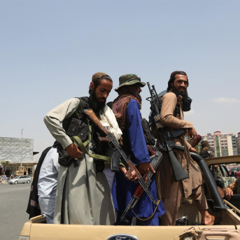 Talibanes en Kabul STRINGER / XINHUA NEWS / CONTACTOPHOTO
