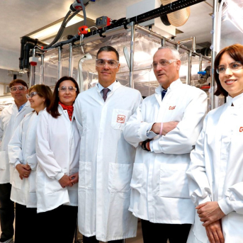 Imagen de la visita. GSK