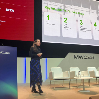 La responsable de la División de Innovación de Aena, Vanesa Calvo EUROPA PRESS