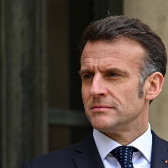 El presidente francés, Emmanuel Macron, en el Palacio del Eliseo. Europa Press/Contacto/Julien Mattia