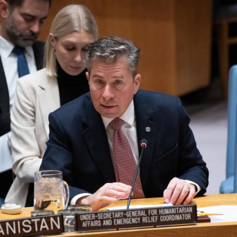 El secretario general adjunto de la ONU para Asuntos Humanitarios, Tom Fletcher, en una imagen de archivo Europa Press/Contacto/Evan Schneider