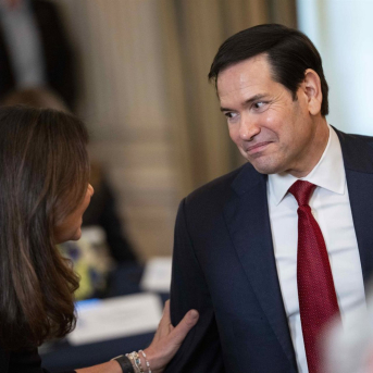 El secretario de Estado de EEUU, Marco Rubio Europa Press/Contacto/Bonnie Cash - Pool via CNP