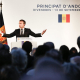 Discurso de Macron ante los andorranos en su visita al país en 2019. SFGA/CESTEVE