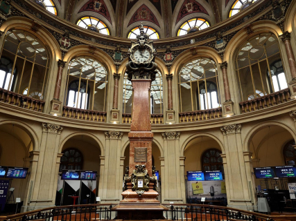 Vista general del Palacio de la Bolsa, a 3 de mayo de 2022, en Madrid (España). Eduardo Parra - Europa Press