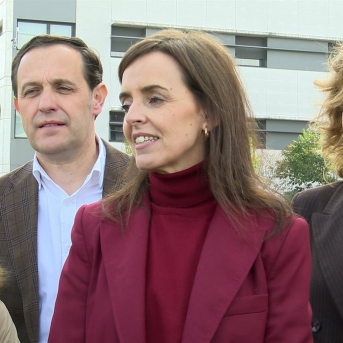 La vicesecretaria de Sanidad y Política Social del PP, Carmen Fúnez, atiende a los medios en Valladolid EUROPA PRESS