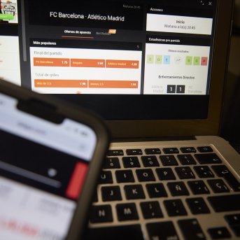 Una página web de juego 'online' | Jesús Hellín (Europa Press).