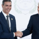 El presidente del Gobierno, Pedro Sánchez, y el presidente estadounidense, Donald Trump | Europa Press