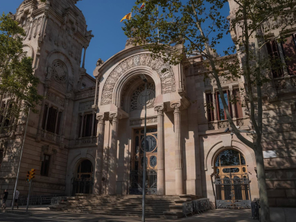Fachada del Tribunal Superior de Justicia de Cataluña (TSJC) David Zorrakino - Europa Press
