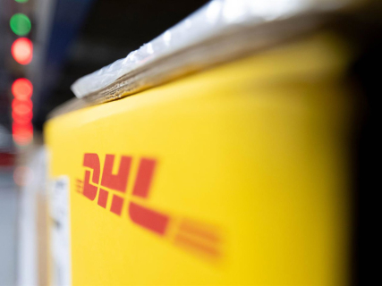Logo de Deutsche Post (DHL). Hendrik Schmidt/dpa