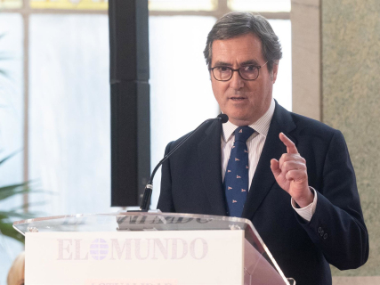 El presidente de CEOE, Antonio Garamendi. Eduardo Parra - Europa Press