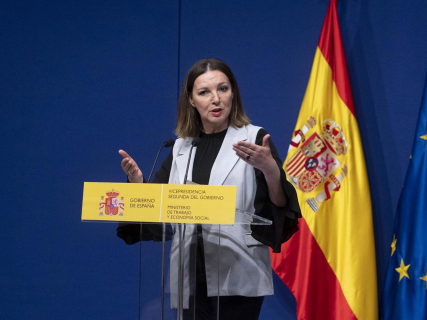 La secretaria general de la Unión de Asociaciones de Trabajadores Autónomos y Emprendedores (UATAE), María José Landaburu.  Alberto Ortega - Europa Press
