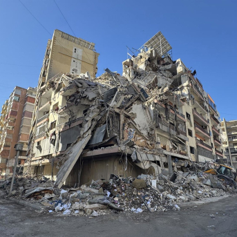 Edificios dañados por bombardeos de Israel en la capital, Beirut Europa Press/Contacto/Bilal Jawich Edificios dañados por bombardeos de Israel en la capital, Beirut Europa Press/Contacto/Bilal Jawich