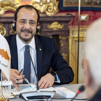 El presidente de Chipre, Nikos Christodoulides, en un viaje a Roma. Europa Press/Contacto/Giandotti/Press Office