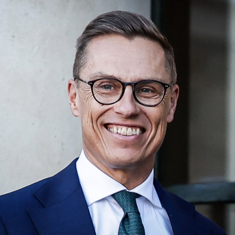 El presidente de Finlandia, Alexander Stubb, en el Eliseo en el marco de una reunion internacional organizada por Francia. Europa Press/Contacto/Matthieu Mirville