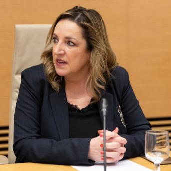 La jefa de Meteorología de À Pùnt Media, Victoria Rosselló.  Eduardo Parra - Europa Press