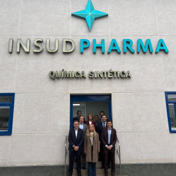 La consejera de Economía, Hacienda y Empleo, Rocío Albert, visita las instalaciones del grupo farmacéutico Insud Pharma en Alcalá de Henares COMUNIDAD DE MADRID