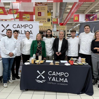 Castilla-La Mancha y Alcampo Toledo refuerzan la marca Campo y Alma con un showcooking