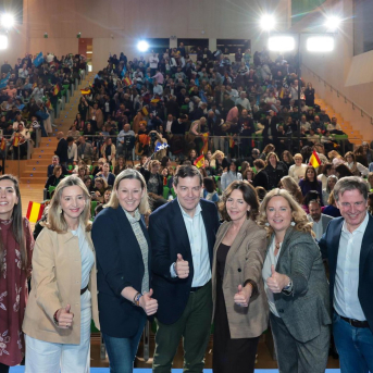El candidato del PP, Alfonso Fernández Mañueco, en Burgos PPCYL